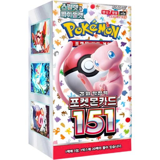 Korean 151 Pokemon Booster Box